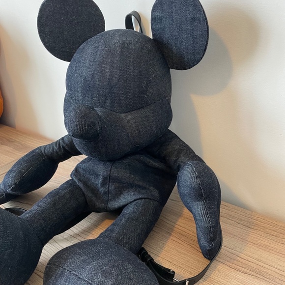 Christopher Raeburn Disney Denim Mickey Mouse bag - RARE - backpack purse BNWOT - Picture 5 of 13
